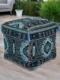 moroccan pouf - Chefchaouen Cozy