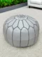 moroccan pouf - Snowy Summit