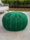 moroccan pouf - Green Joy