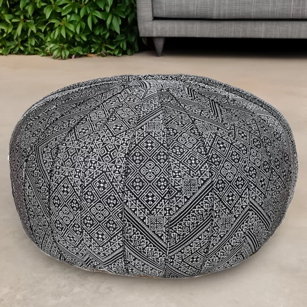 Moroccan Night and Day pouf
