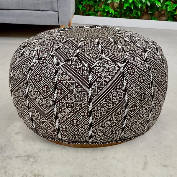 Moroccan Salt and Pepper pouf